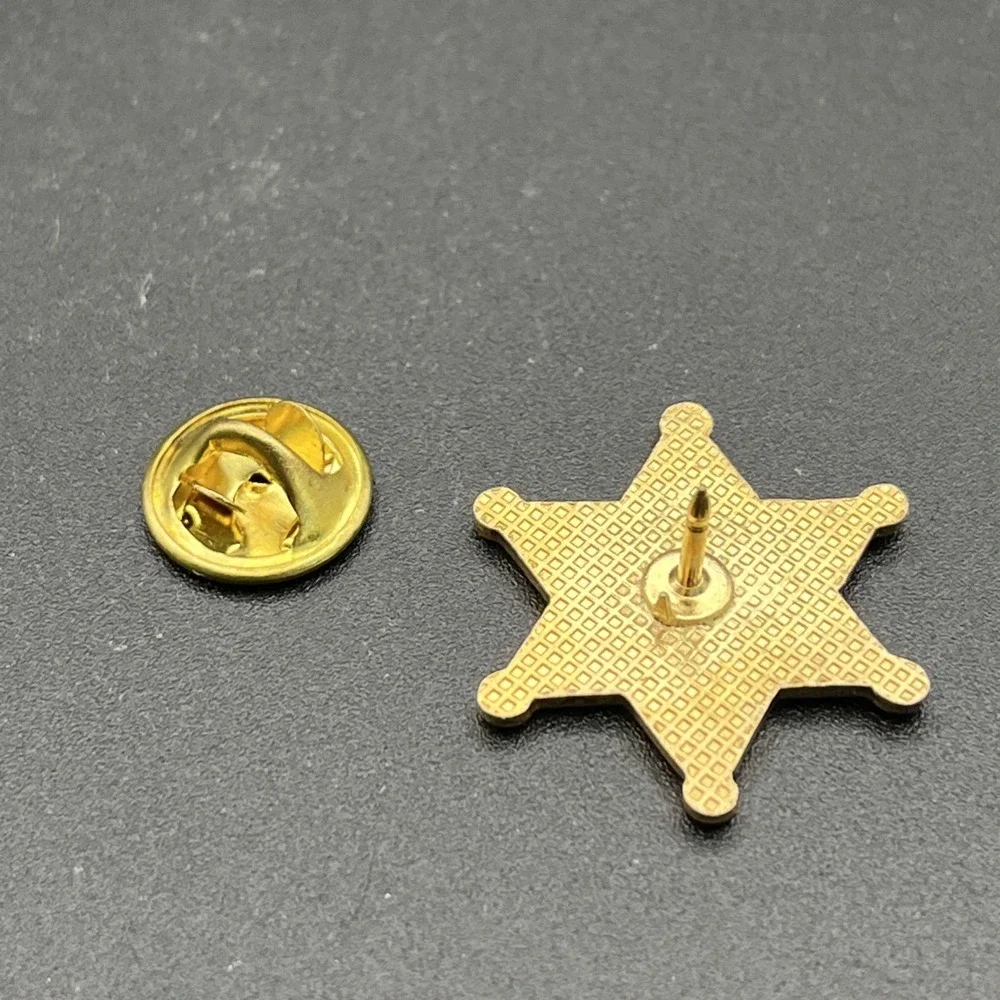 Tombstone‎ Arizona Sheriff's Vintage Badge Lapel Hat Pin
